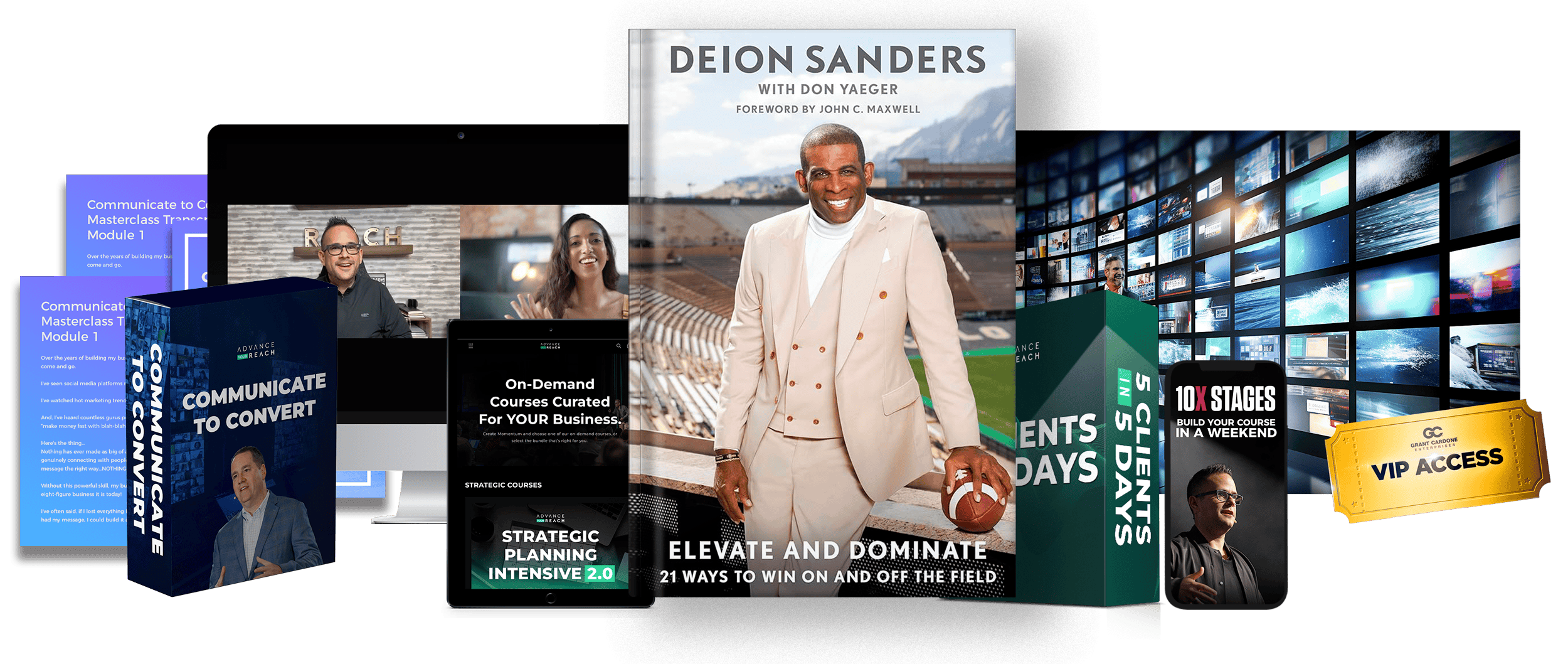 Order Deion Sander's book Elevate and Dominate: 21 Ways to Win On and ...